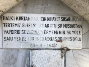 Abbas Okumuşoğlu Çeşmesi