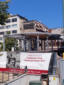 Merzifonlu Kara Mustafa Paşa Camii Yeniden Yapım İnşaatı