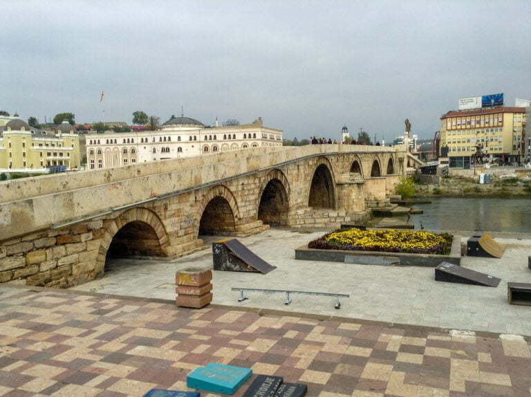 Fatih Sultan Mehmet Köprüsü, Üsküp