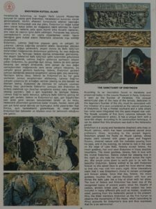 Endymion Kutsal Alanı Tabelasi