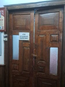 Leblebicioğlu Camii iç kapısı