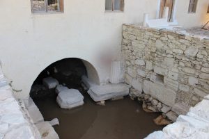 Şaban Ağa Camii Altında Dere İçin Oluşturulan Tünel (Restorasyon Öncesi)