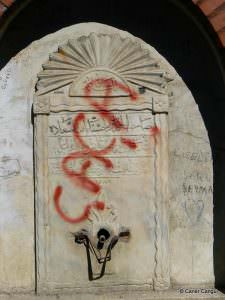 Hacı Evhaddin Namazgâhı Çeşmesi Onarım Kitabesi