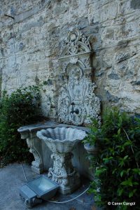 Ihlamur Kasrı Bahçe Duvarındaki Çeşme