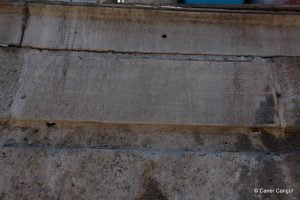 Hacı Bekir Ağa Çeşmesi Kitabesi