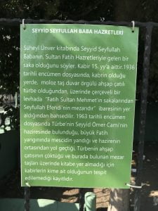 Seyyid Seyfullah Baba Türbe ve Haziresi