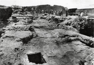 Ankyra Roma Hamamı kazı çalışmaları