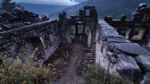 Arykanda Büyük Hamam Gymnasium Yapısı