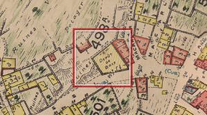 Sultan Çeşmesi Sokağı'nda Kalıntı