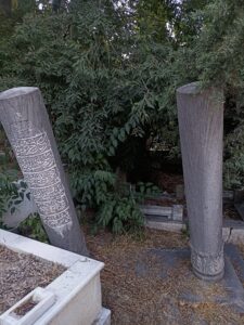 Erkan-ı Harbiye-i Umumiye'de Resimhane Memuru ve Piyade Fırkası'nda bulunan Ali Şerif Paşa'nın kabri.