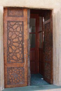 Ahşap Kapı, İki Oluklu Camii