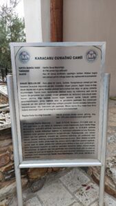 Cumaönü Camii, Karacasu