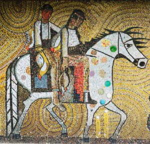 Eren Eyüboğlu 1965 Mozaik Pano