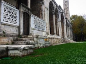 Binek Taşı, Şehzade Mehmet Camii Hünkar Mahfili