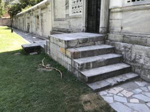 Binek Taşı, Şehzade Mehmet Camii Hünkar Mahfili