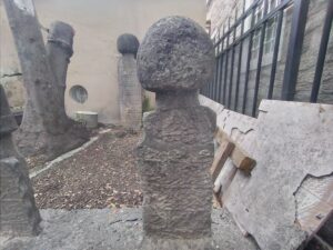 Harbi Mescidi Haziresinden Mezar Taşı 