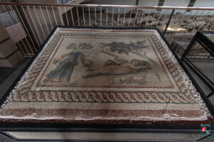 Necmi Asfuroğlu Arkeoloji Müzesi Eros ve Psykhe Mozaiği