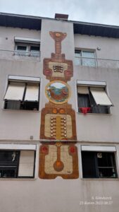 Pina Sokak Seramik Panosu