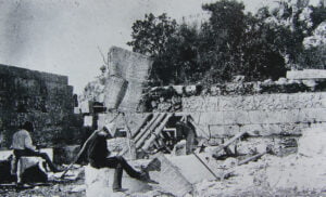 Trysa Heroonu kabartmalarının söküm operasyonu