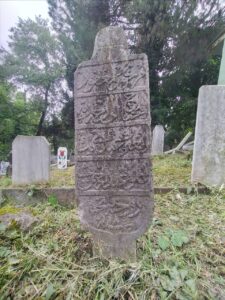 Erenler Mezarlığı Abdurrahman Beşe Mezar Taşı