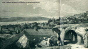 İnbayırı Sarnıcı Kalıntısı (19.yy Gravürü)