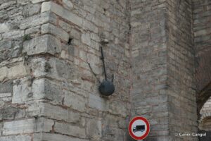 Silivrikapı Duvarındaki Gürz