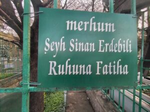 Sinan-ı Erdebilî Mezar Taşı Levhası