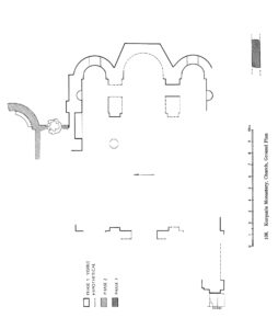 Kurşunlu Manastırı Planı