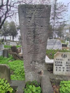 Çamlık Mezarlığı Mezar Taşı