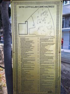 Şeyh Lütfullah Camii Haziresi