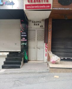 Saatçi Han Girişi