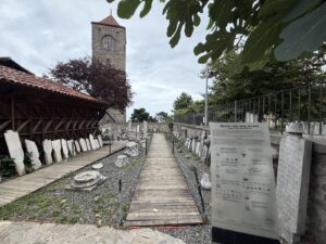 Trabzon Ayasofya Camii Bahçesi Osmanlı Mezar Taşları