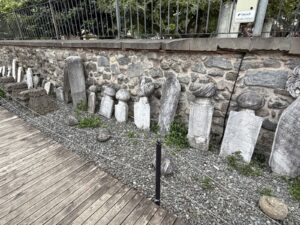 Trabzon Ayasofya Camii Bahçesi Osmanlı Mezar Taşları