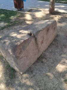 Ankyra Akropolisi taş kalıntıları