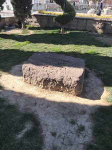 Ankyra Akropolisi taş kalıntıları