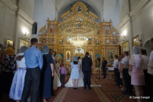 Azize Katerina Kilisesi İçinden Görünüm