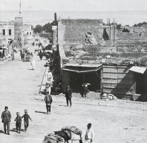 Serçeoğlu Caminin güney duvarı