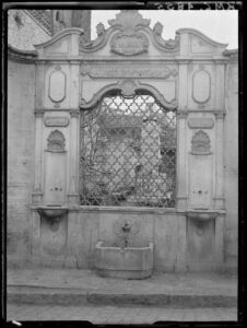 Çeşmenin genel görünümü