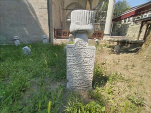 Yunus Paşa Cami Kabristanı El Hacı Mehemmed Ağa Mezar Taşı