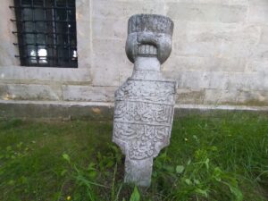 Yunus Paşa Cami Kabristanı Ahmed Ağa Mezar Taşı