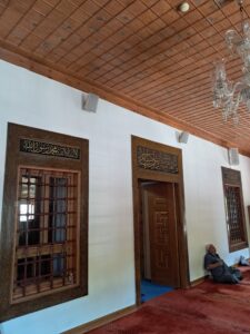 Hacı Bayram-ı Velî Külliyesi Fevkanî Mahfili birinci kat pencereleri ve işlemeleri