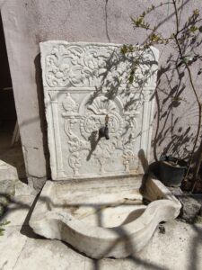 The Fountain at the House of Memory for Migration and Exchange