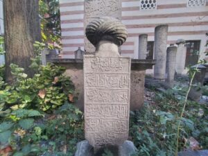Kumrulu Mescit Haziresi Es Seyyid Mehemmed Tahir Efendi Mezar Taşı