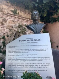 Cemal Nadir Büstü 2 Cemal Nadir Büstü