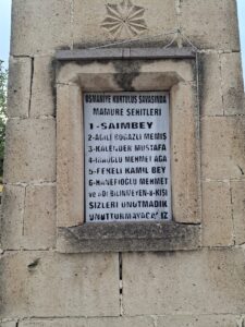 Mamure Şehitleri Anıtı