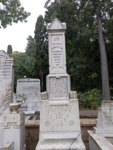 Şerefettin Alemdar'ın kabri.