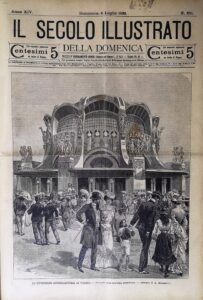 Yapının Secolo Illustrato gazetesinin kapak sayfasındaki görünümü